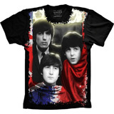 Camisa, Camiseta 5%off Banda The Beatles Linda Divertida Top