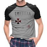 Camisa, Camiseta Game Jogo Resident Evil Umbrela