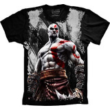 Camisa, Camiseta God Of War Kratos Linda Top Diferente