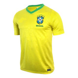 Camisa 2022 Brasileira Copa Masculina-amarela. Cbf