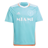 Camisa 3 Inter Miami Cf 24 Messi Infantil adidas