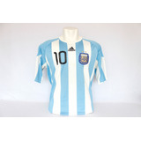 Camisa adidas Argentina 2010 Home - #10 Messi