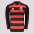 Camisa adidas Flamengo I 2025 Manga Longa