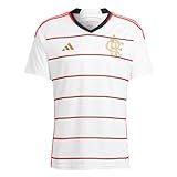 Camisa Adidas Masculina Flamengo Ii 23/24 White/red/black Hs5193 G