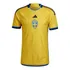 Camisa adidas Suécia Oficial 1 2022 Amarela Masculina