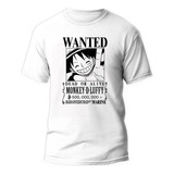 Camisa Anime One Piece Luffy Cartaz Mangá Camiseta Unissex