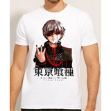 Camisa Anime Tokyo Ghoul - Camiseta Kaneki Ken - Branca
