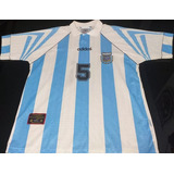 Camisa Argentina 1996 - Original #5 Redondo -tam. G 