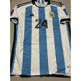Camisa Argentina Fernadez Copa