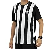 Camisa Atlético Mineiro Dry Listrada Oficial Tamanho:m;cor:preto/branco