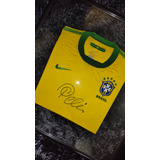Camisa Autografada Pelo Pele