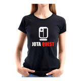 Camisa Baby Look Jota Quest Banda Logo 