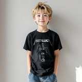 Camisa Banda Rock Infantil