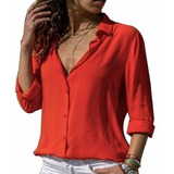 Camisa Basica Feminina Manga