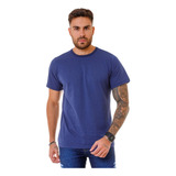 Camisa Básica Masculina Algodão Slim Fit Blusa Premium Lisa