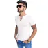 Camisa Bata Básica Slim Fit Viscose Com Elastano Manga Curta