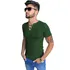 Camisa Bata Básica Viscose Com Elastano Slim Fit Manga Curta