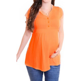 Camisa Bata Gestante Gravida