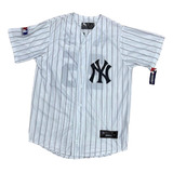 Camisa Beisebol Ny Branca