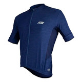 Camisa Bike Asw Essentials Azul Marinho