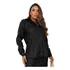 Camisa Blusa Couro Fake Blogueira Moda Over Size Tendencia