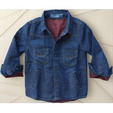 Camisa Blusa Jeans Infantil