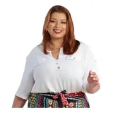 Camisa Blusa Plus Size