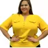 Camisa Blusa Plus Size Feminina Manga Curta Social Sport 