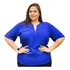 Camisa Blusa Plus Size Feminina Manga Curta Social Sport 