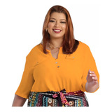 Camisa Blusa Plus Size