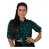 Camisa Blusa Xadrez Feminina Festa Junina Promoção