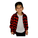 Camisa Blusa Xadrez Infantil