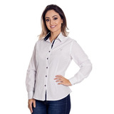 Camisa Branca Feminina Nalu