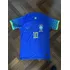 Camisa Brasil 2022 Neymar #10 Jogador Autografada Militão