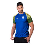 Camisa Brasil Azul Super Bolla Trivela Copa