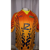 Camisa Brasil Beach Soccer Anos 2000 Tamanho G Usada