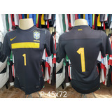 Camisa Brasil Goleiro 2011 Oficial #preta #1