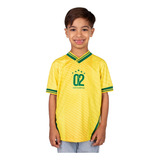 Camisa Brasil Infantil Futebol