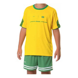 Camisa Brasil Infantil Torcedor