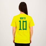 Camisa Brasil Marta 10