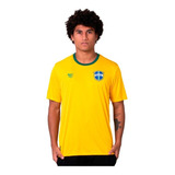 Camisa Brasil Oficial Treino Branca