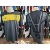 Camisa Brasil Treino Preta