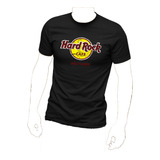 Camisa Camiseta 100% Algodão Hard Rock Hollywood