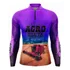 Camisa Camiseta Agro Agricult Fem Prot Uv50+ Dry Gll-18roxo