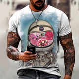Camisa Camiseta Astronauta Espaco