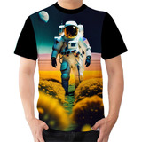 Camisa Camiseta Astronauta Espaco