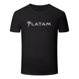 Camisa Camiseta Aviao Latam