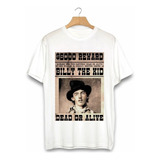 Camisa Camiseta Billy The Kid Cartaz