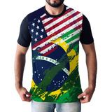 Camisa Camiseta Blusa Bandeira