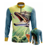 Camisa Camiseta Blusa Pesca